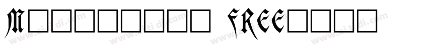 Magdalena FREE字体转换